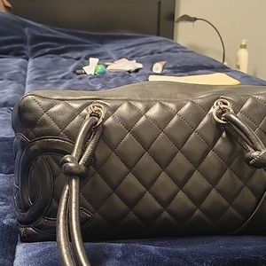 Chanel cambon bag, black